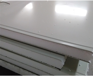 湖南净化彩钢板50厚1150型EPS净化板公口细节